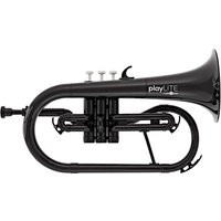 playLITE Hybrid Flugel Horn by Gear4music Black
