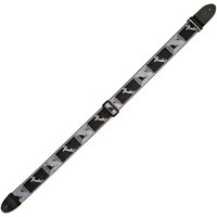 Fender Black Grey and Dark Grey Mono Strap