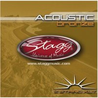 Stagg Deluxe 12 String Bronze Extra-Light Acoustic Guitar Strings