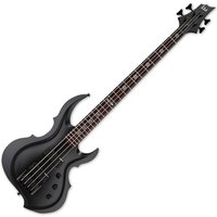 ESP LTD TA-204 FRX Tom Araya Bass Guitar Black Satin