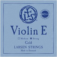 Larsen Violine E-Saite Gold Plattiert Kugel/Schlinge schwer