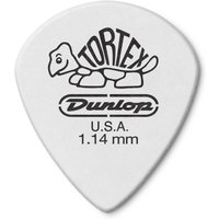 Dunlop Tortex White Jazz III 1.14mm 12er Pick Packung