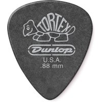 Dunlop Tortex Pitch Black Standard 0.88mm 12 Pick Packung