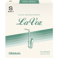 DAddario La Voz Alto Saxophonblätter weich (10er Pack)