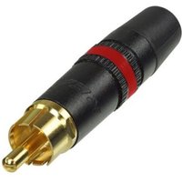 Rean NYS373-2 Male Phono Plug Red