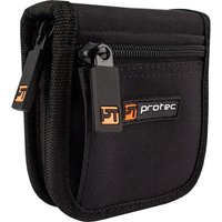 Protec A220 Small Brass Double Mouthpiece Pouch with Zip
