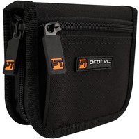 Protec A222 Tasche mit Reißverschluss für zwei Posaunenmundstücke