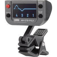 Korg AW-OTB-POLY OLED Polyphones Clip-On-Stimmgerät für Bassgitarren