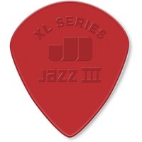 Dunlop JD-47PXLN Nylon Jazz III XL Red 1.38mm 6 Pack
