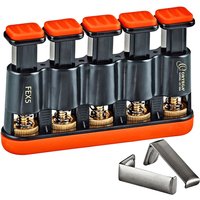 Ortega Einstellbarer Fingertrainer Orange und Schwarz