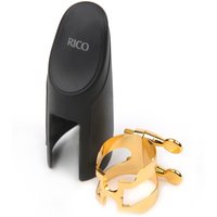 Rico by DAddario H-Ligatur für Alto Saxophon vergoldet