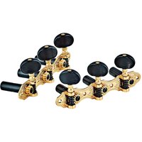 Ortega Mechaniken mit Grundplatte Gold/Schwarz