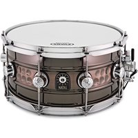 Natal Cafe Racer 14 x 7 Perlen Hand gehämmert Stahl Snare