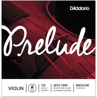 DAddario Prelude Violin A String 1/8 Size Medium
