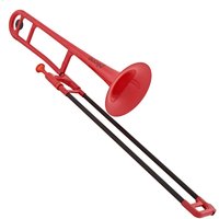 pBone Plastic Trombone Red