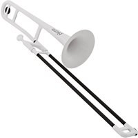 pBone Plastic Trombone White
