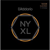 DAddario NYXL1059 7-saitige E-Gitarrensaiten normalem Licht