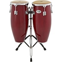 Natal Natural Wood Congas 10 & 11 Red Gloss