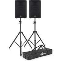 Yamaha CBR15 15 Passive PA-Lautsprecher Paar mit Ständern