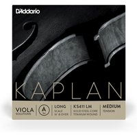 DAddario Kaplan Solutions Viola A String Long Scale Medium