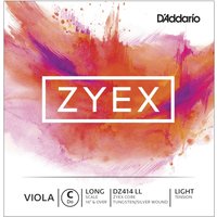 DAddario Zyex Viola C String Long Scale Licht