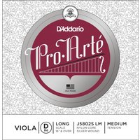 DAddario Pro-Arte Viola D-Saite Silver umsponnen lange Skala mittel