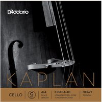 DAddario Kaplan Cello G-Saite 4/4 Größe schwer