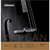 DAddario Kaplan Cello G-Saite 4/4 Größe Medium