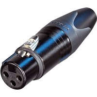 Neutrik NC3FXX-BAG 3-polige XLR-Kabelbuchse Schwarz