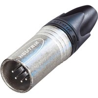 Neutrik NC5MXX 5-poliger XLR-Kabelstecker Vernickeltes Gehäuse