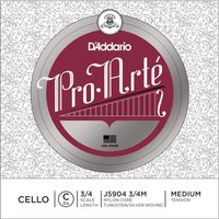 DAddario Pro-Arte Cello C-Saite 3/4 Größe Medium