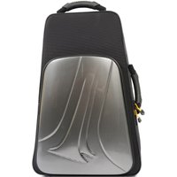 BAM TREK3024S New Trekking Double Trumpet Case Silver Carbon