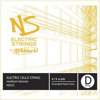 DAddario NS Elektrocello D-Saite Größe 4/4 Medium