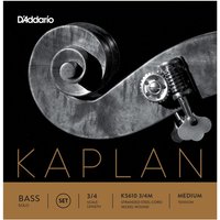 DAddario Kaplan Kontrabass Saiten festgelegt 3/4 Größe Medium