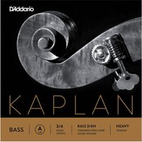 DAddario Kaplan Double Bass A String 3/4 Size Heavy