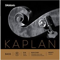 DAddario Kaplan Double Bass E String 3/4 Size Heavy