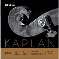 DAddario Kaplan Kontrabass C (erweiterte E) String 3/4 Größe Heavy