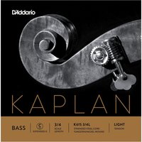 DAddario Kaplan Double Bass C (Extended E) String 3/4 Size Light