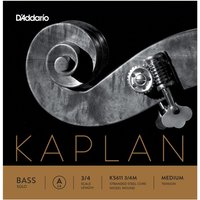 DAddario Kaplan Kontrabass Solo A String 3/4 Größe Medium
