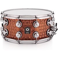 Natal Cafe Racer 14 x 7 Stahl Hand gehämmert Snare