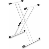 Gravity KSX2 Double X-Form Keyboard Stand White