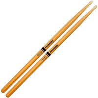 Promark Rebound 5A ActiveGrip Clear Hickory Drumsticks Holzspitze