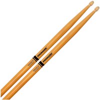 Promark Rebound 5B ActiveGrip Clear Hickory Drumsticks Wood Tip
