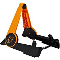 Ortega OPUS-1ORBK Tragbarer Ukulelenständer Orange/Schwarz