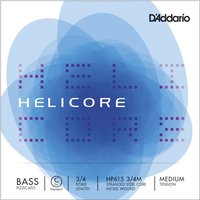 DAddario Helicore Pizzicato Kontrabass C String 3/4 Größe Medium