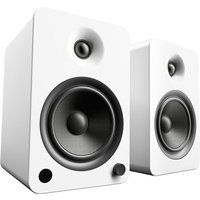 Kanto YU6 Powered Bookshelf Speakers Matte White