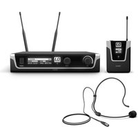 LD Systems 508 BPH Funksystem mit Bodypack und Headset Schwarz