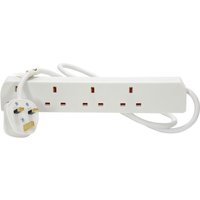 Mercury Essential 4 Gang Extension Lead 1m