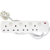 Mercury Essential 4 Gang Extension Lead 2m