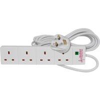 Mercury Essential 4 Gang Extension Lead 2m